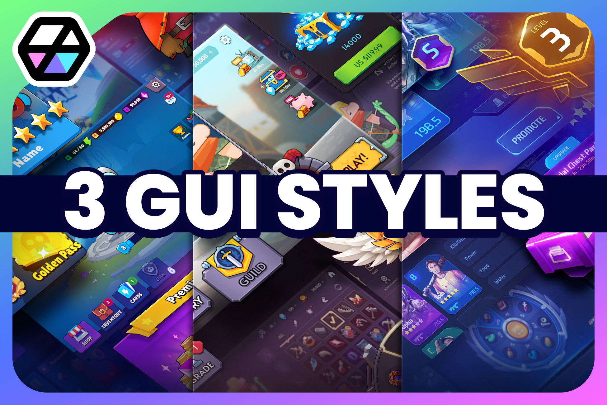 GUI Pro - Bundle1 | 2D GUI | Unity Asset Store