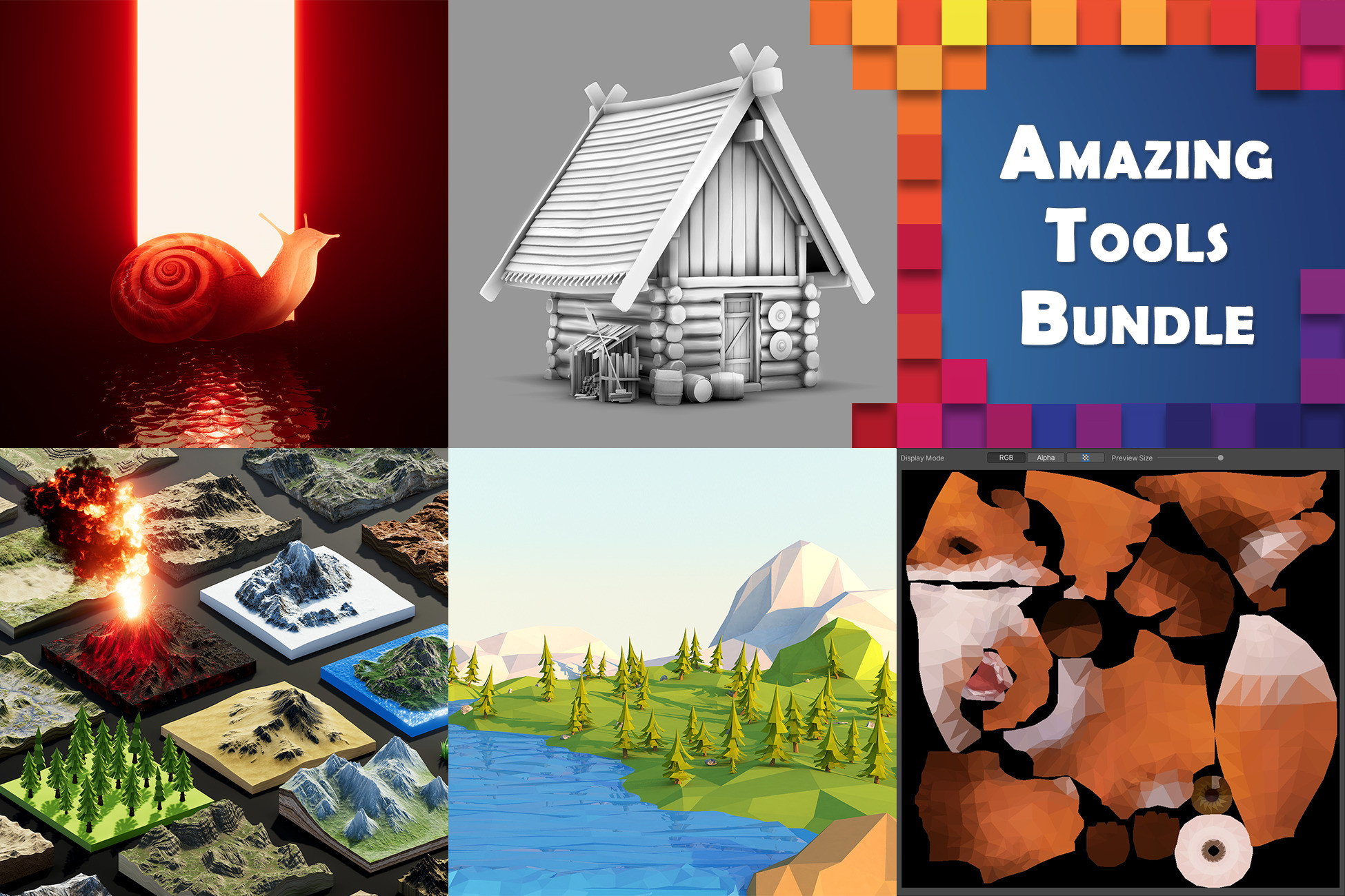 Tools For Unity Amazing Tools Bundle | Modeling | Unity Asset Store
