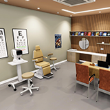 Modern Eye Clinic Interior Environment