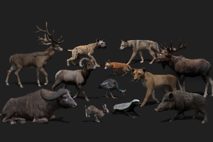 Realistic Animals PACK 2.0