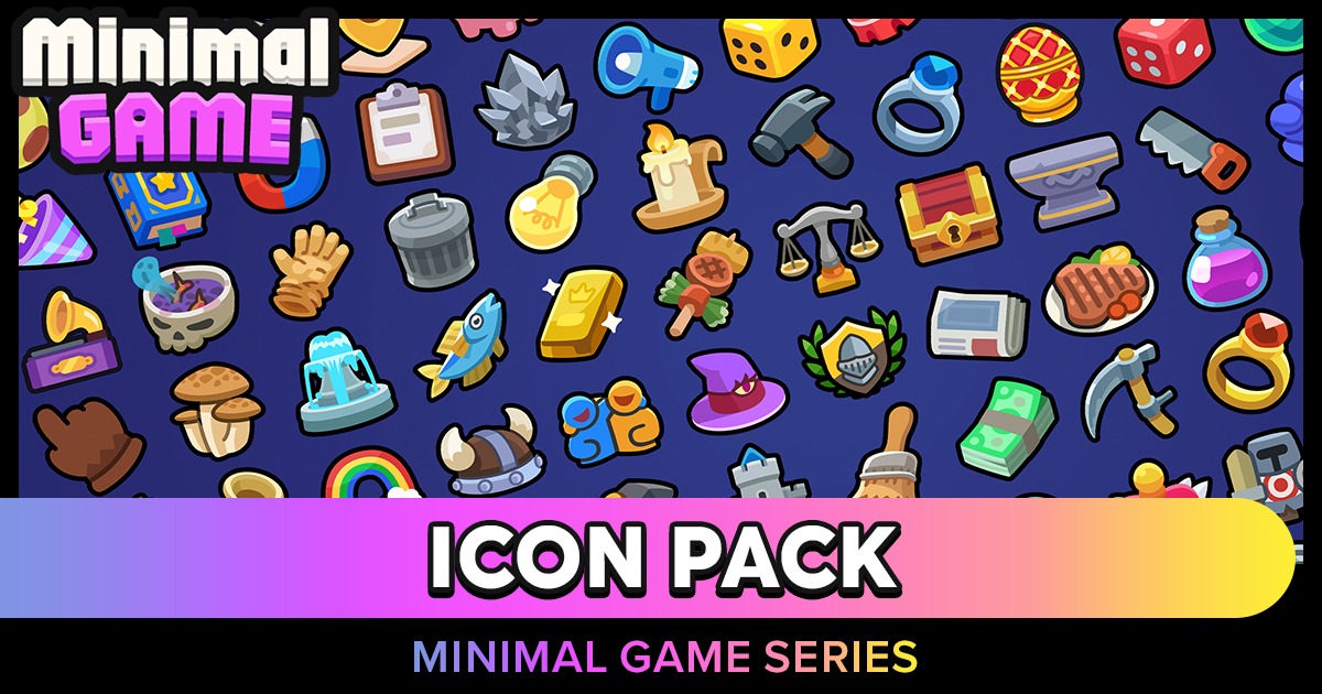 2D Icons - Casual Icon Pack | 2D 아이콘 | Unity Asset Store