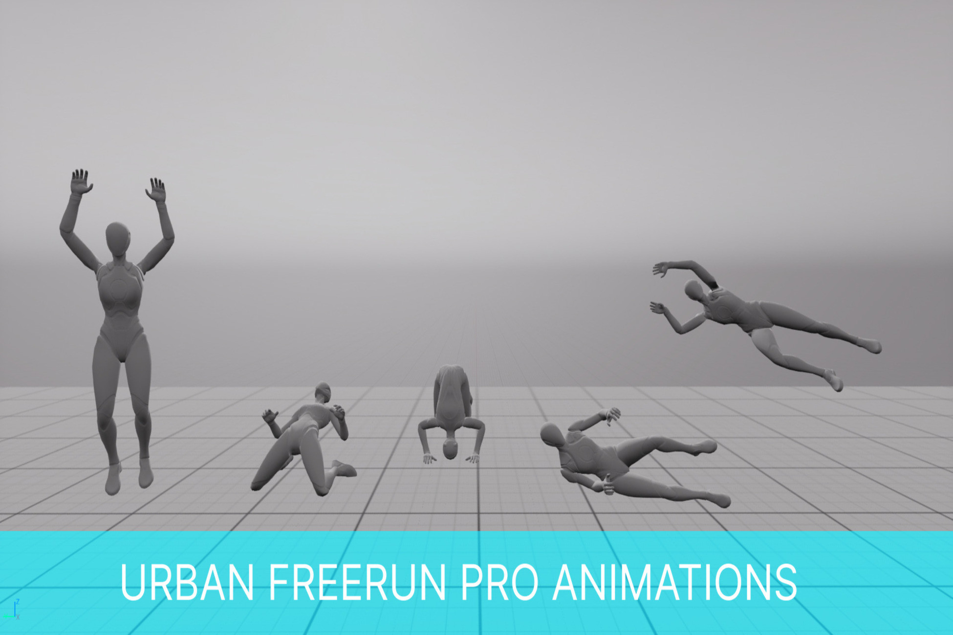 Urban Freerun Pro Animations | 3D Animations | Unity Asset Store
