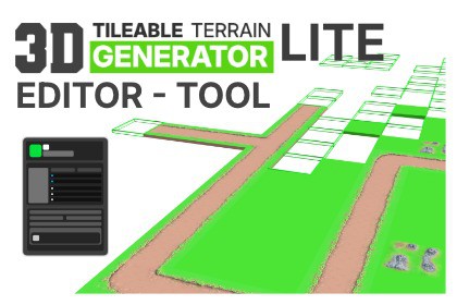 Tileable 3d terrain generator: Lite