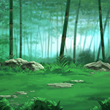 Parallax Bamboo Forest Background