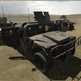 Hummer Jeep Armored Military Vehicle