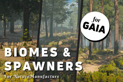 Biomes & Spawners for Gaia - NatureManufacture