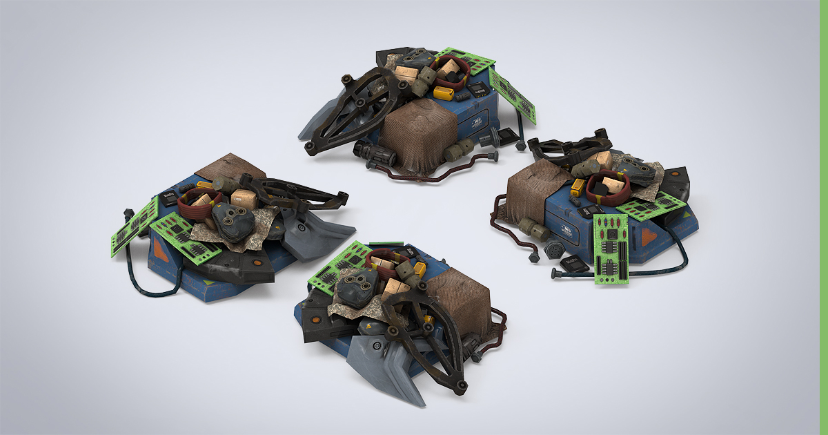 Junk Scrap AAA | 3D 环境 | Unity Asset Store