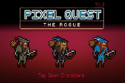 2D Pixel Quest Vol.8 - The Rogue