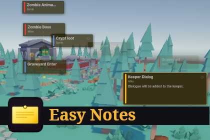Easy Notes - Scene Notes, Tasks & Team Annotations