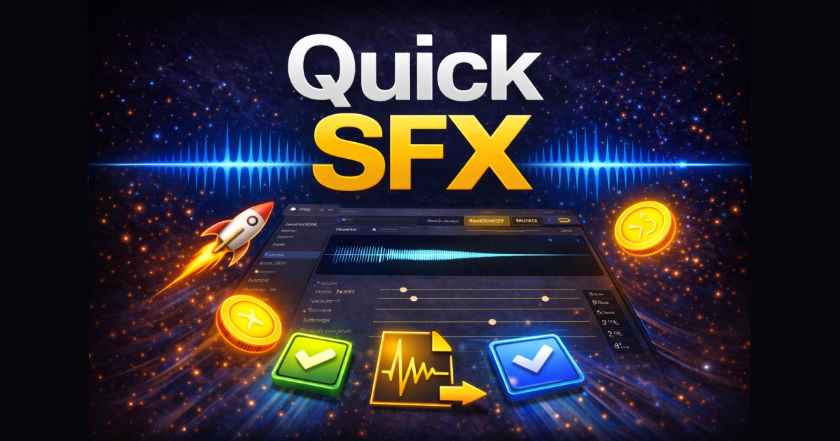 Quick SFX | Audio | Unity Asset Store