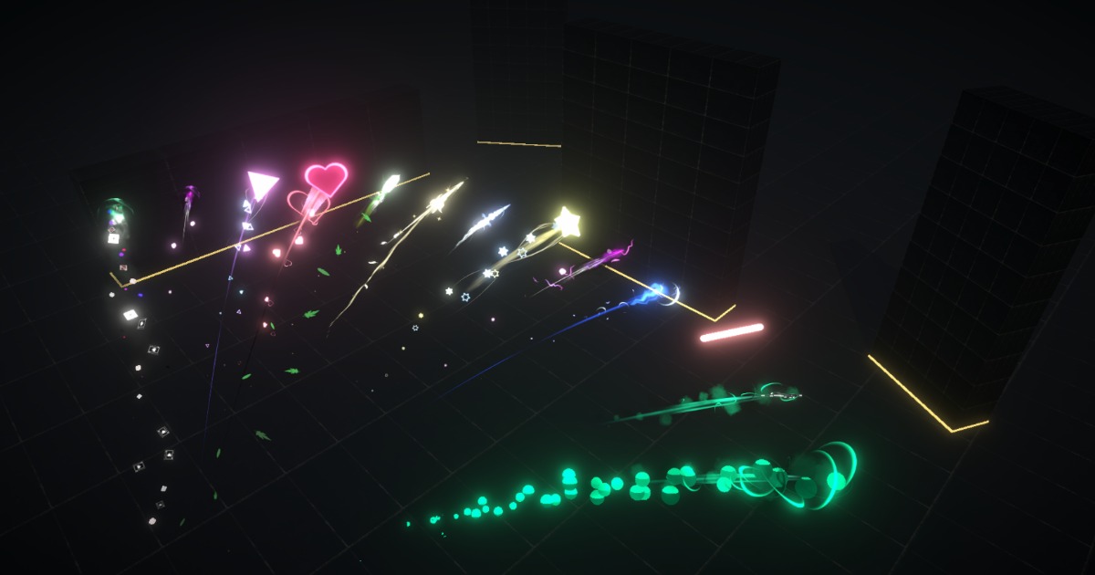 Stylized Projectiles Pack | ビジュアルエフェクト パーティクル | Unity Asset Store