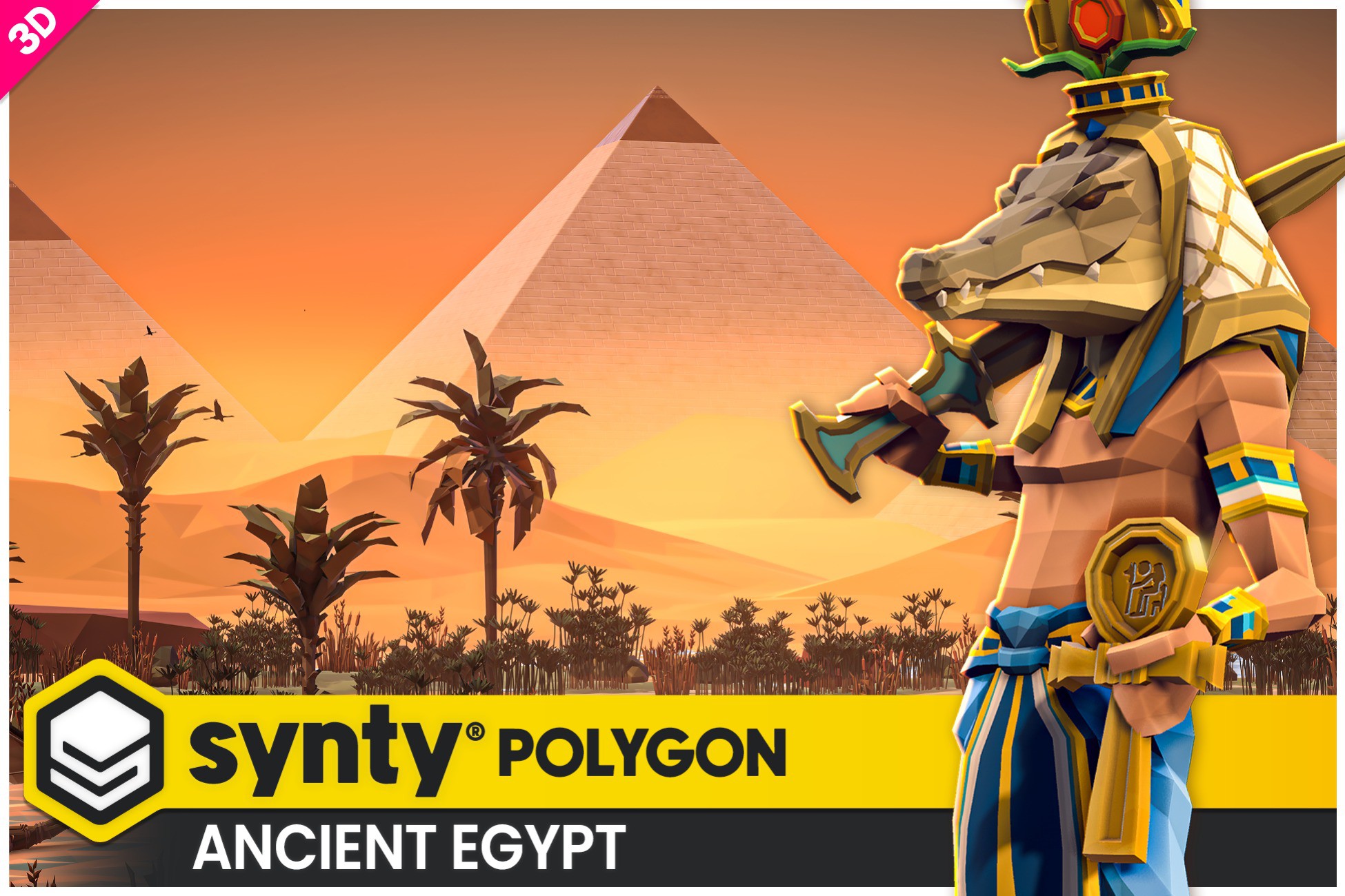 POLYGON - Ancient Egypt Pack - Art by Synty