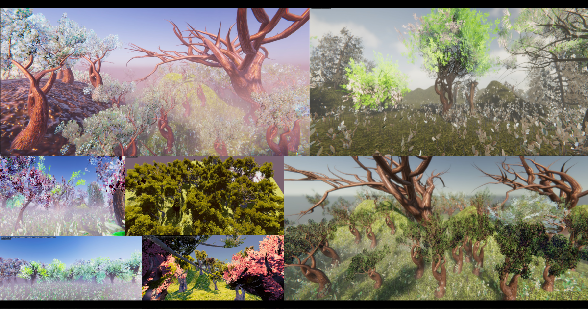 InfiniTREE PRO - Procedural Forest Creation & Optimization | Particles ...