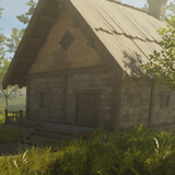 Modular Medieval Houses With Interior