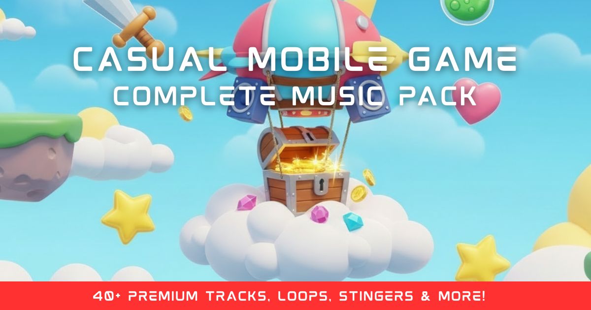 Casual Mobile Game - Complete Music Pack | Audio Music | Unity Asset Store