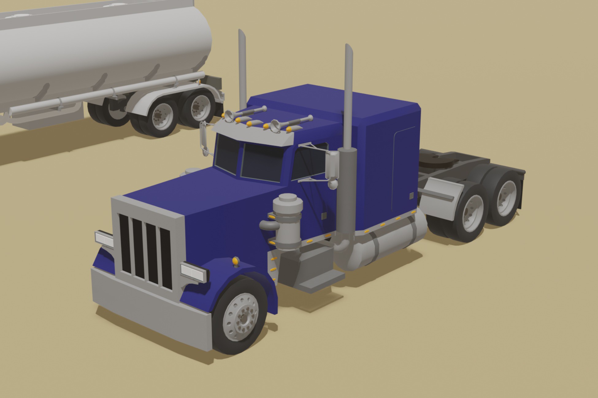 Simpoly Trucks Pack 3D 汽车 Unity Asset Store