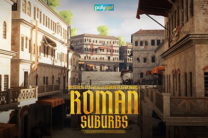 Roman Suburbs - Ancient Greco Roman Empire Town, Insulae Kit