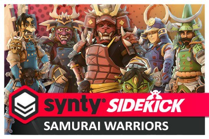 Samurai Warriors – Sidekick Modular Characters by Synty