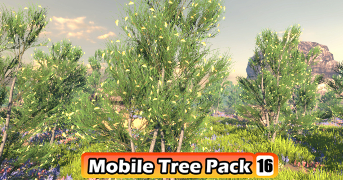 Mobile Tree Pack 16 (for URP) | 3D Trees | Unity Asset Store