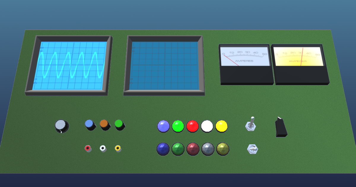 Retro Electro Free | 3D Electronics | Unity Asset Store