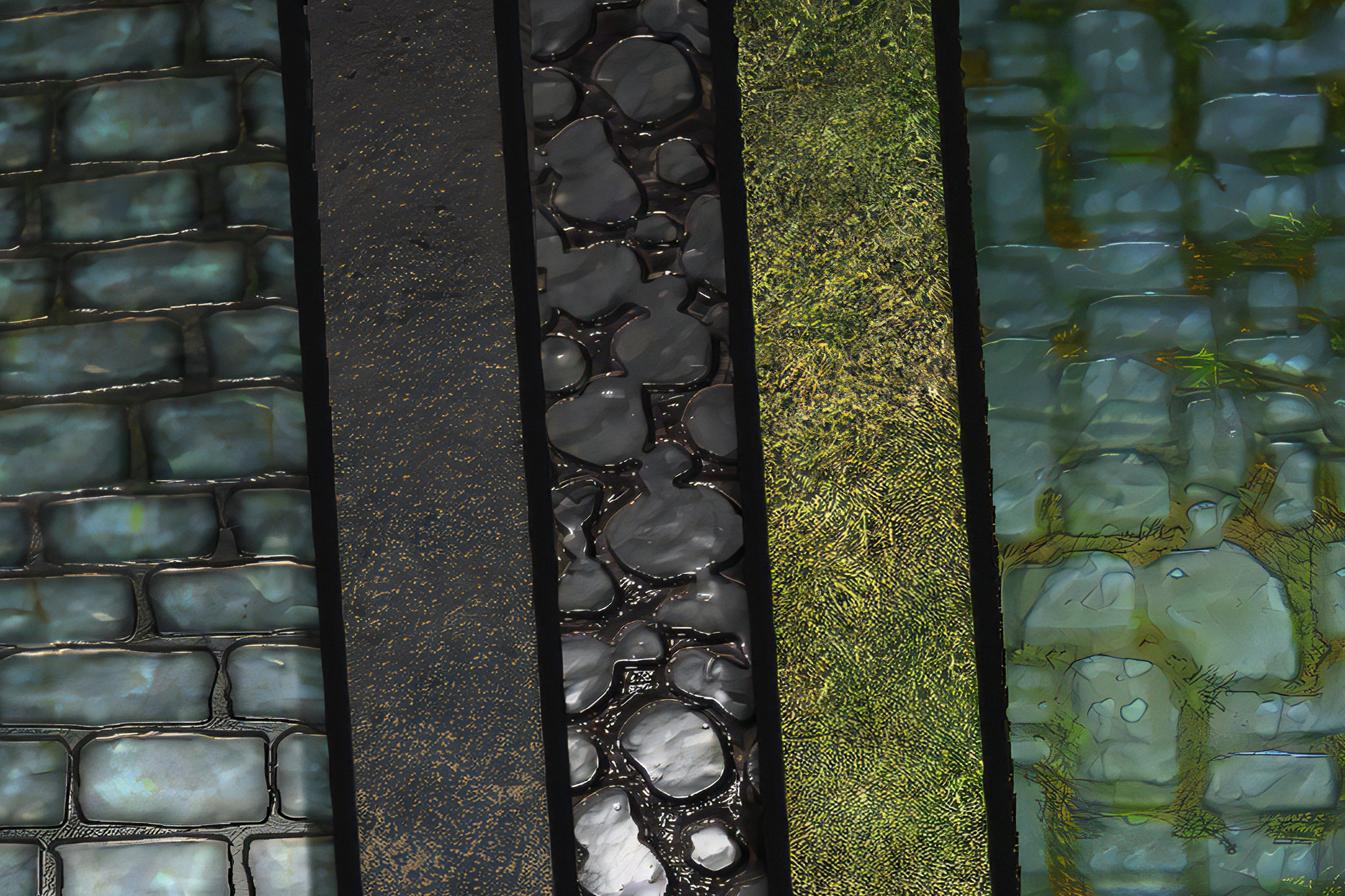 Texture & Material Collection | 2D Brick | Unity Asset Store