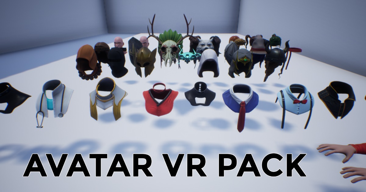 Avatar VR Pack | 3D Tools | Unity Asset Store