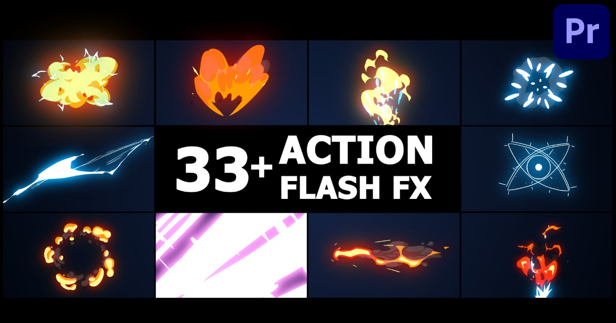 Action Flash FX Overlays | 2D Textures & Materials | Unity Asset Store