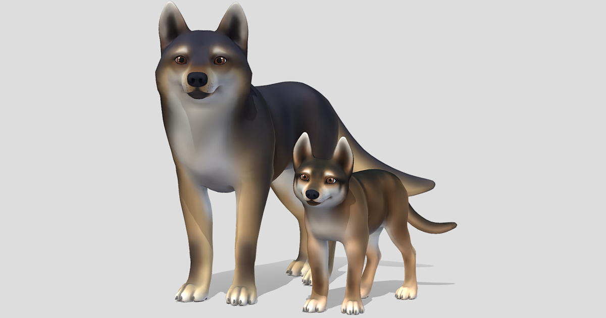 Cartoon - Wolf | Characters | Unity Asset Store