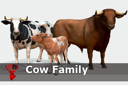 Cow family