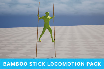 Bamboo Stick Locomotion Pack