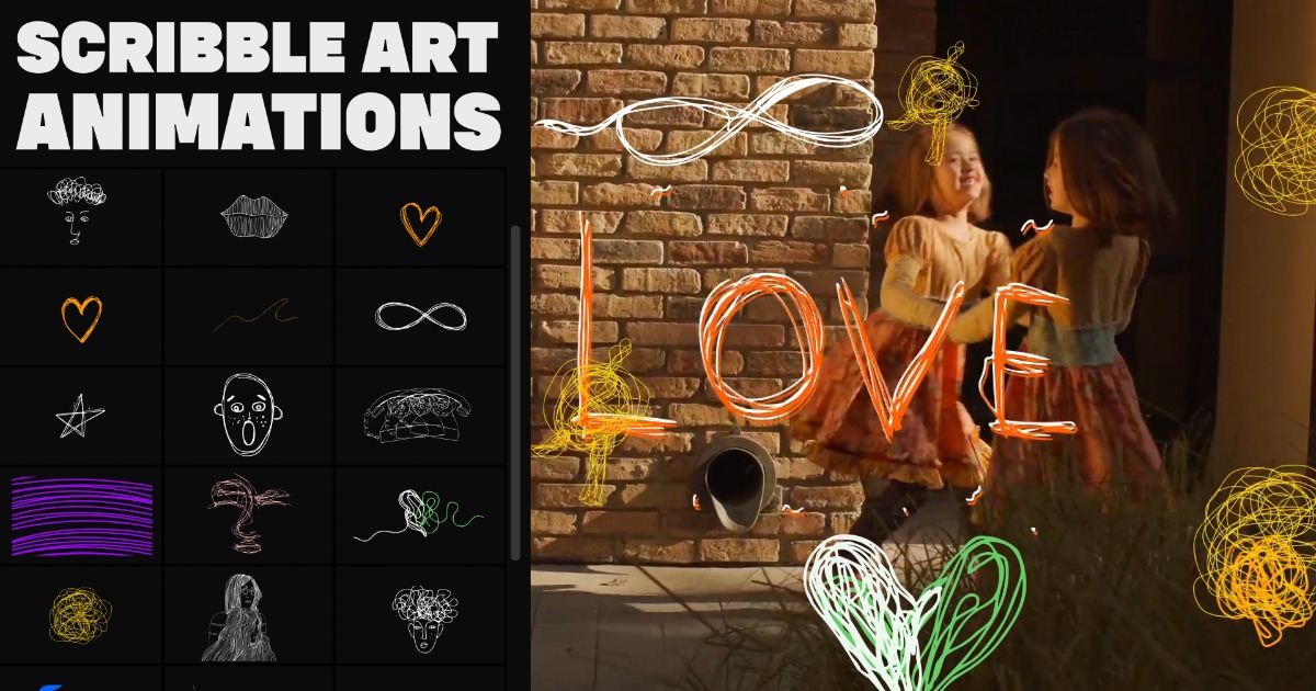 Scribble Art Animations (13.04) | 2D Textures & Materials | Unity Asset ...