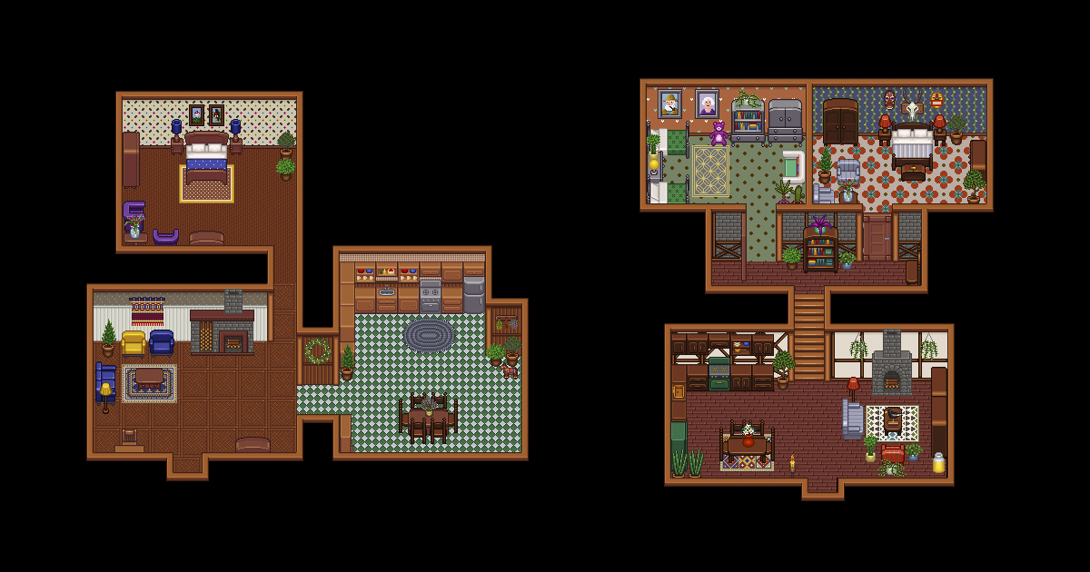 Pixel Art Interior Assets | 2D 텍스처 및 소재 | Unity Asset Store