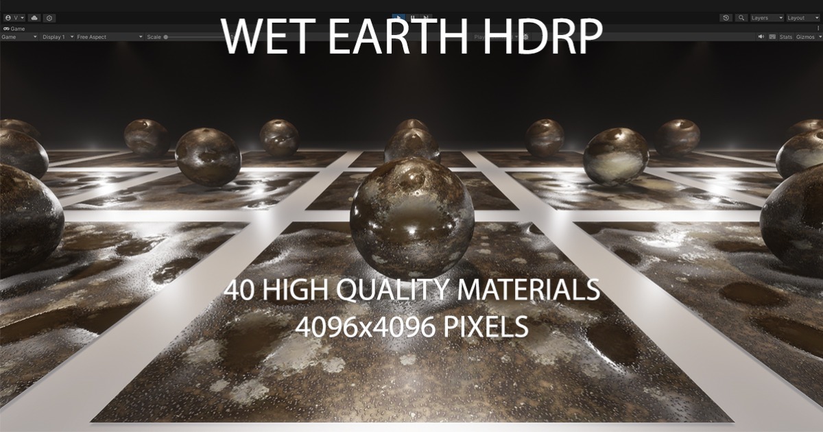 WetEarthHDRP | 2D Textures & Materials | Unity Asset Store
