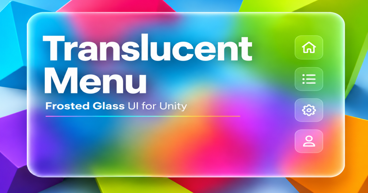 Translucent Menus URP social preview image