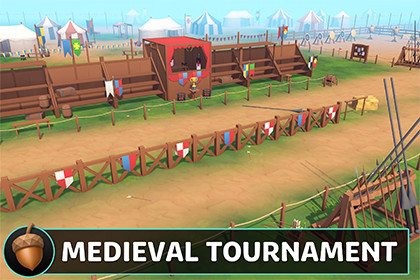 Low Poly Medieval Tournament Pack