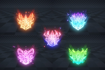 Character Energy Totem Shield Effect Vol1