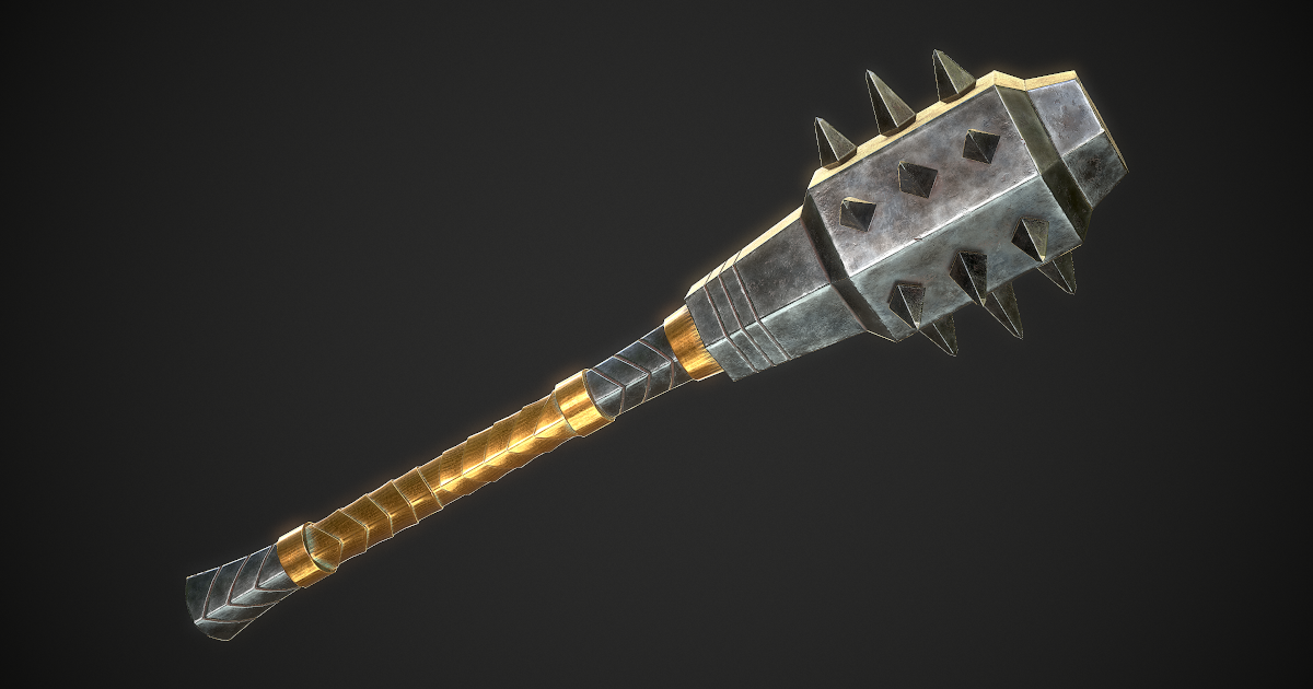 Mace 18 | 3D Weapons | Unity Asset Store