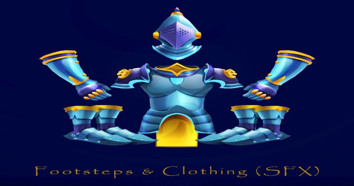 Unity Custom Footsteps Footsteps & Clothing (SFX) | 기타 효과음 효과음 | Unity Asset Store