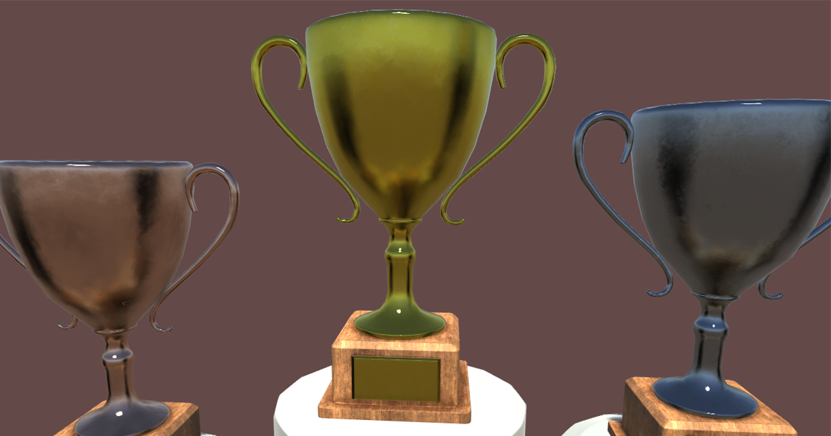 Trophy Pack PBR | 3D Props | Unity Asset Store