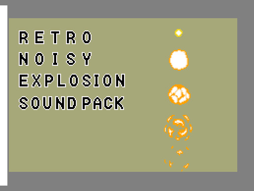 Retro Noisy Explosion Sound Pack | Audio Sound FX | Unity Asset Store