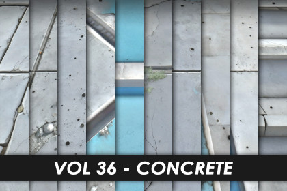 Realistic Textures - Vol 36 - Concrete