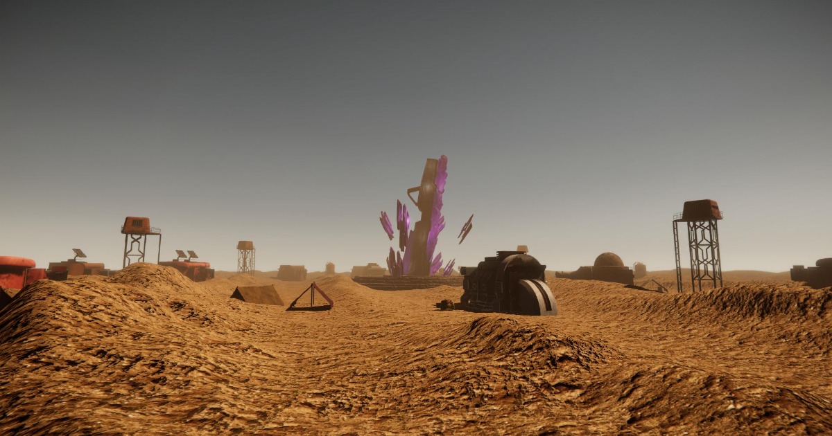URP Desert Environment: Modular Outpost, Shelters, Props & VFX | 3D ...