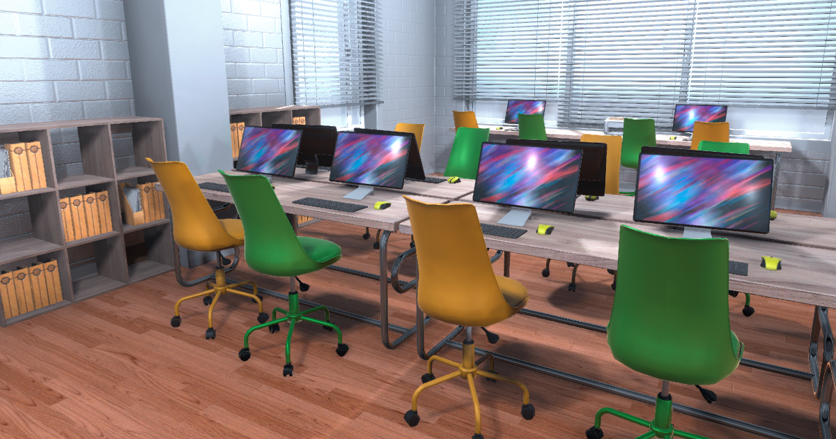 Office room - interior and props | 3D Furniture | Unity Asset Store