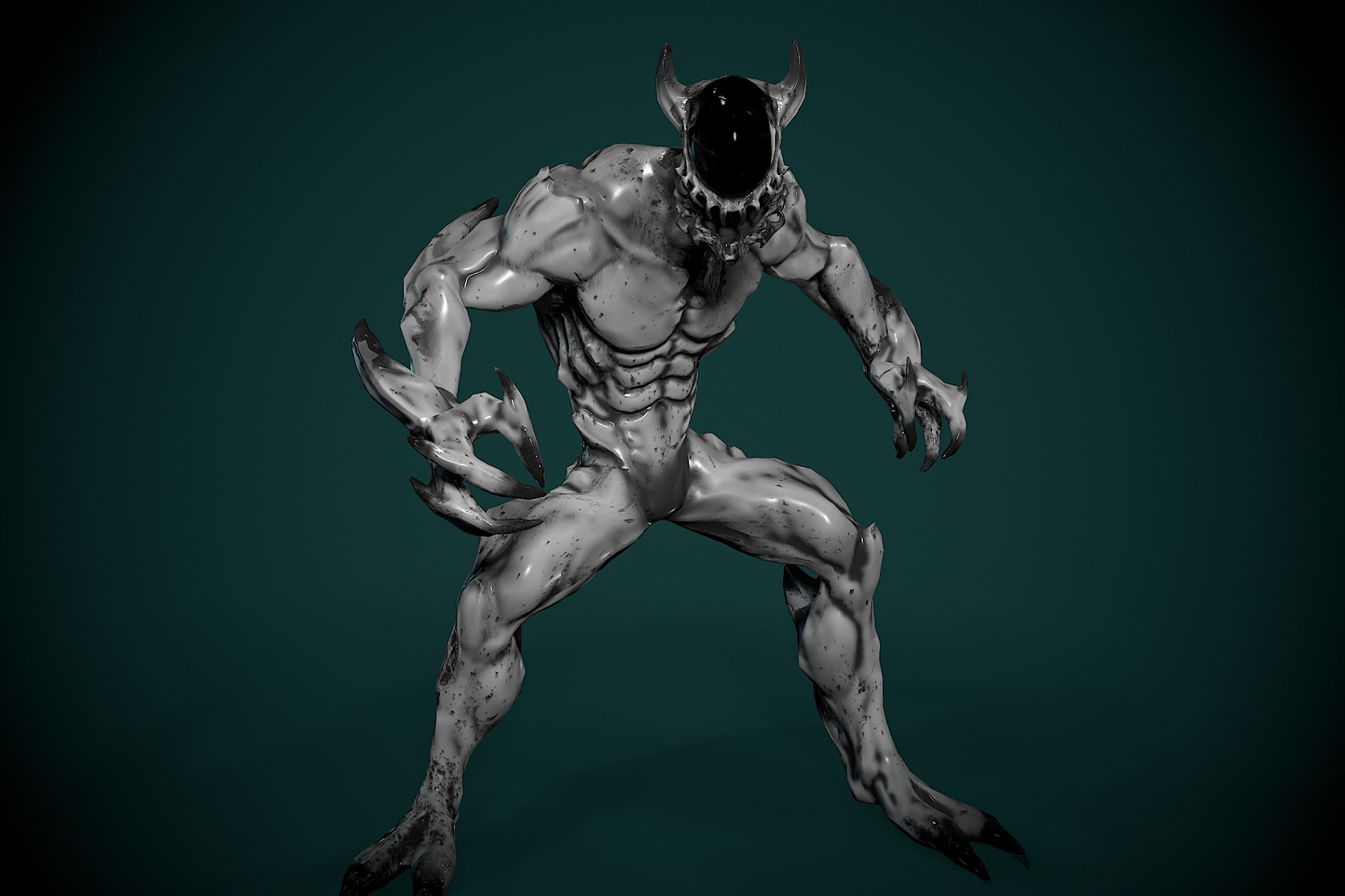 Free Monster Assets Unity Monster_Space1 | 3D Characters | Unity Asset Store