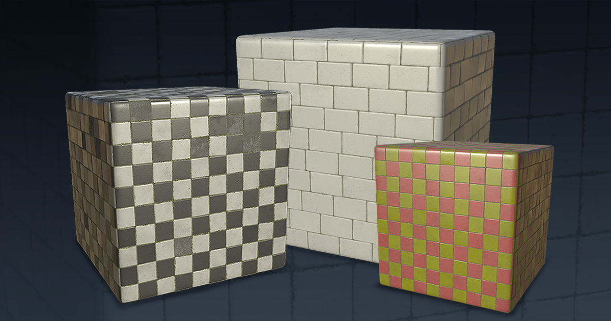 Procedural Ceramic Tiles | Substances | Unity Asset Store