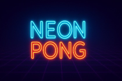 Neon Pong – Retro 2D Paddle Game Template for Unity