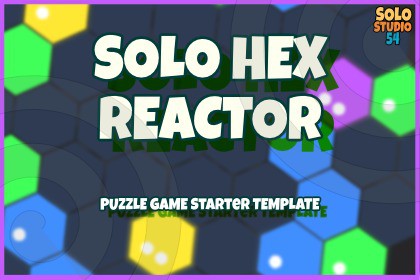 Solo Hex Reactor Game Template