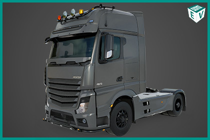 Heavy Truck Chassis 03 URP HDRP Textures