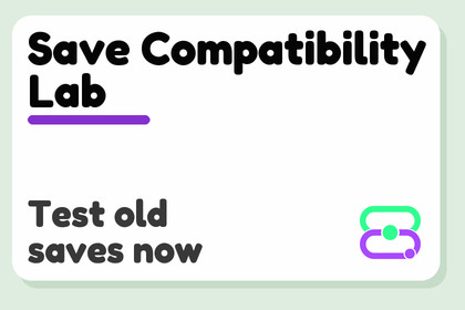 Save Compatibility Lab