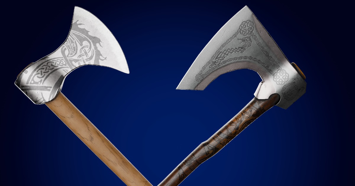 One Handed Axes | 3D 무기 | Unity Asset Store